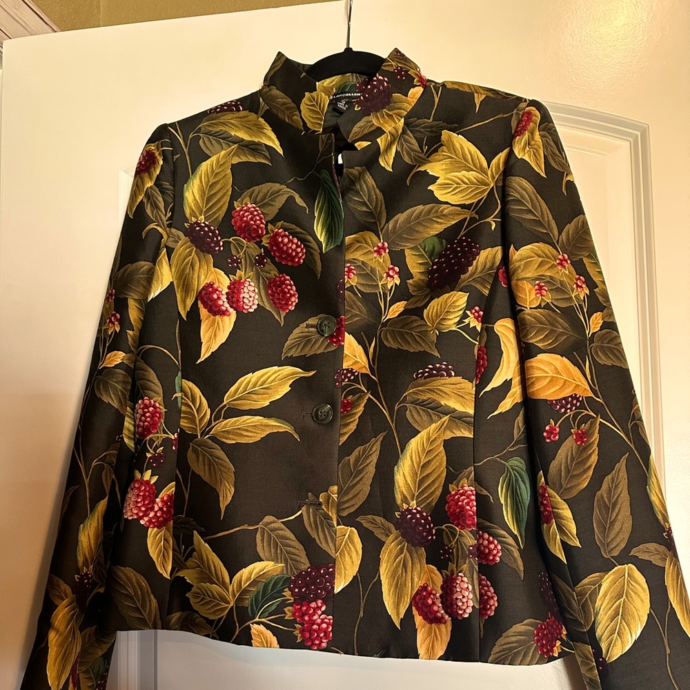 Silk and Wool Blazer